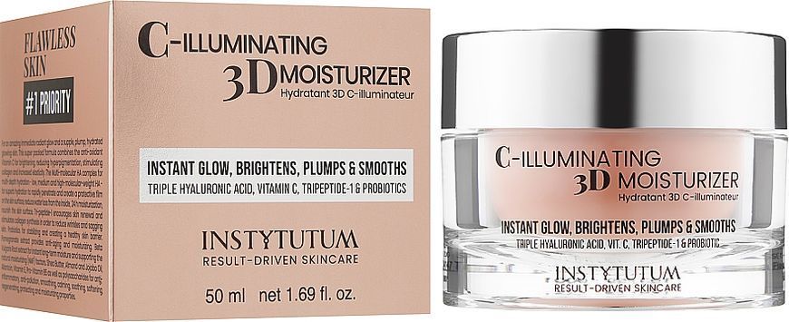 Фото Зволожувальний крем з ефектом сяяння Instytutum C-Illuminating 3D Moisturizer