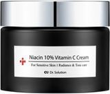 Освітлюючий крем з ніацинамідом 10% та вітаміном C CU Skin Dr.Solution Niacin 10% Vitamin C Cream &mdash; фото товару