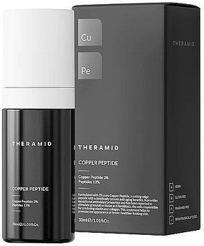 Фото Антивікова сироватка з пептидами міді для обличчя Theramid Copper Peptide