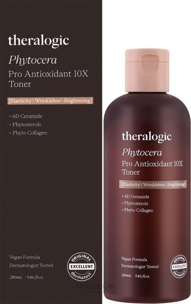 Фото Антиоксидантний тонер з керамідами та фітостеролом Doctors Theralogic Phytocera Pro Antioxidant 10X Toner