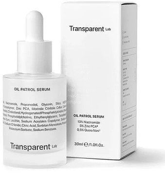 Фото Матувальна сироватка для обличчя Transparent Lab Oil Patrol Serum