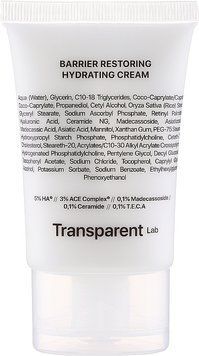 Фото Зволожувальний крем для обличчя Transparent Lab Barrier Restoring Hydrating Cream
