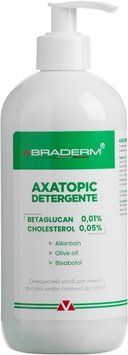 Фото Делікатний засіб для очищення шкіри Braderm Axatopic Detergente Gel
