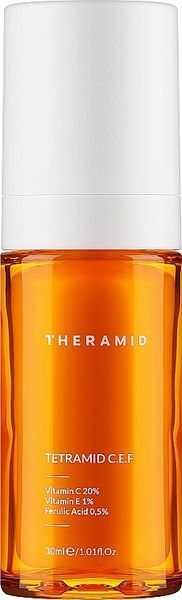 Фото Антиоксидантна сироватка з вітаміном C для обличчя Theramid Tetramid C.E.F.