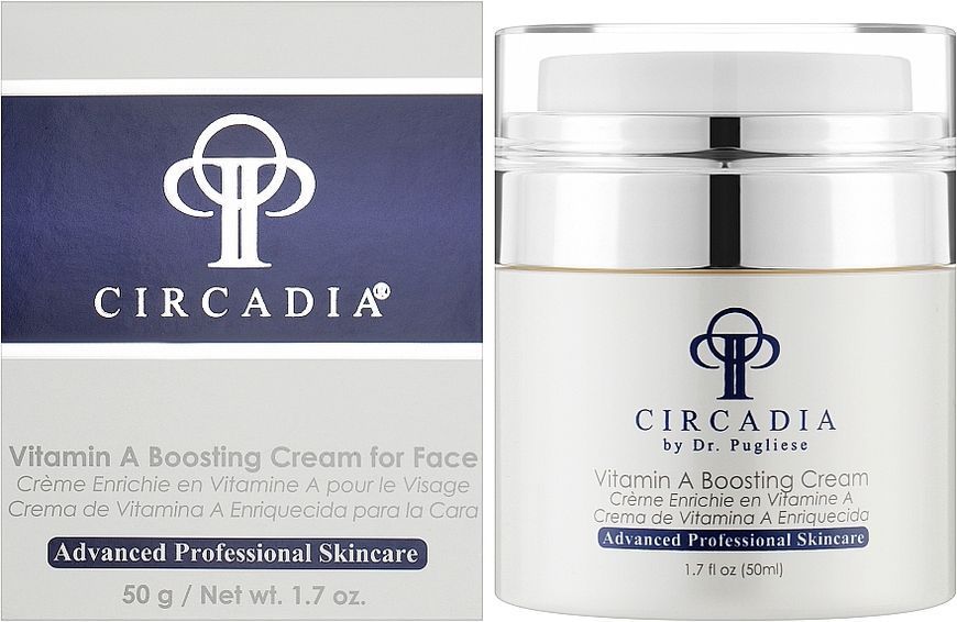 Фото Крем для омолодження шкіри обличчя з вітаміном A Circadia Vitamin A Boosting Cream