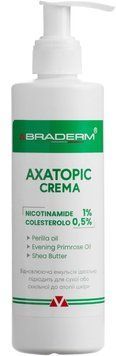 Фото Заспокійливий крем для чутливої шкіри Braderm Axatopic Cream