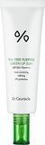 Сонцезахисний крем для обличчя Dr.Ceuracle Tea Tree Purifine Green Up Sun SPF50+ PA++++ &mdash; фото товару