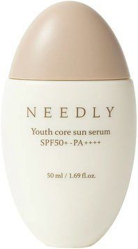 Фото Сонцезахисна крем-сироватка потрійної дії Needly Youth Core Sun Serum SPF 50+ PA++++