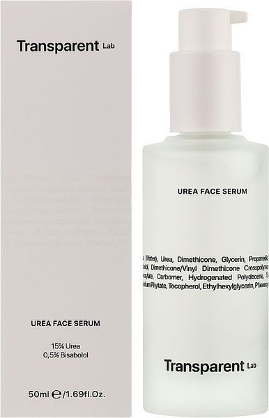 Фото Сироватка для обличчя із сечовиною Transparent Lab Urea Face Serum